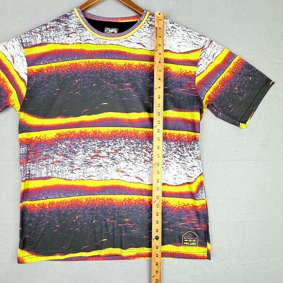 Pelagic Shirt Mens XL Sonar Depth Finder Printer AOP Black Label Tee Fishing - Picture 4 of 9